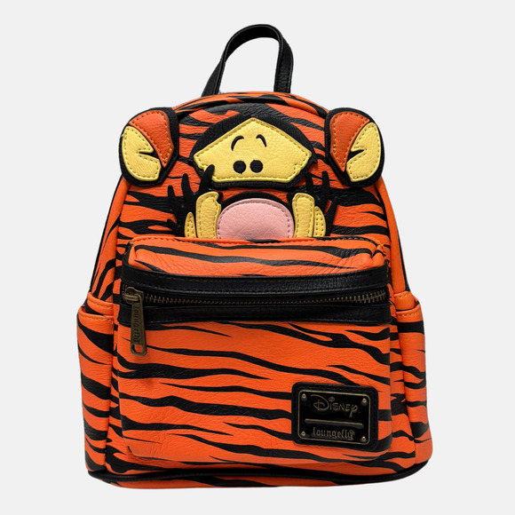 NWT Loungefly Disney Parks Winnie the Pooh Tigger Mini Backpack RARE Merch - Picture 1 of 9